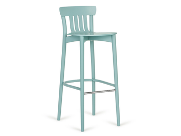 CORTE H-4311 - High stool with footrest by Paged - view 2