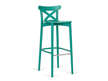 CORTE H-4313 - High stool with back by Paged - view 2
