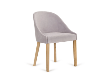 LUBI B-5005 - Upholstered fabric chair by Paged - view 2