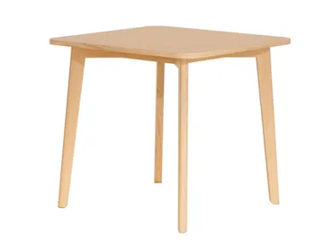S-LOF - Square beech table by Paged - view 2