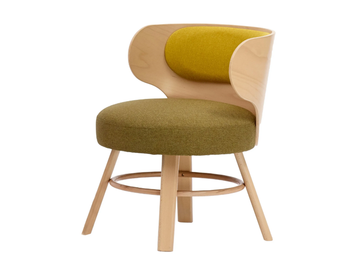 K2 B-2220 - Upholstered fabric easy chair by Paged - view 2