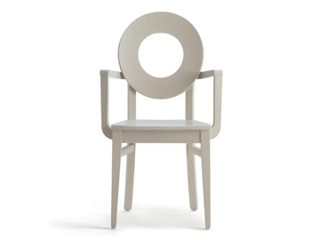 DEA 47UP.m2 - Beech chair with armrests by Palma - view 2