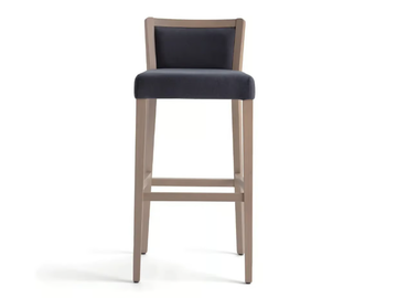 MOMA SOFT 472HI.i4 - High upholstered beech stool by Palma - view 2