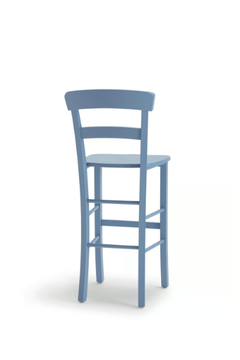 ROMA 42LJ.i2 - High beech stool with back by Palma - view 3