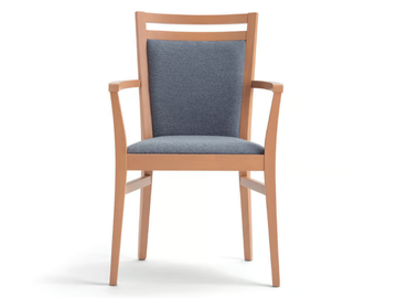 SURI SOFT 472FP.i1 - Upholstered beech chair with armrests by Palma - view 2