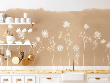 CYANOTYPE ANGELICA - Panoramic wallpaper by PaperMint - view 3
