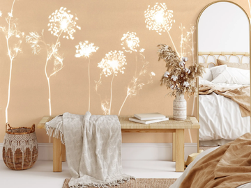 CYANOTYPE ANGELICA - Panoramic wallpaper by PaperMint - view 2