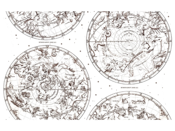 ASTRAL MAP - Panoramic wallpaper by PaperMint - view 3