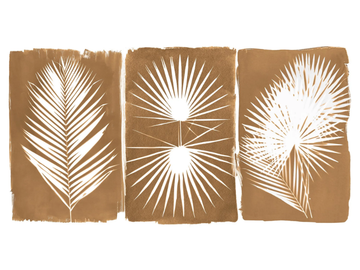 CYANOTYPE TROPICAL - Panoramic wallpaper by PaperMint - view 3
