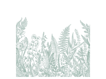 GARDEN LINE - Panoramic wallpaper by PaperMint - view 3