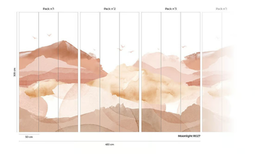 HILLS - Panoramic wallpaper by PaperMint - view 3