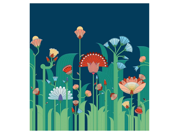 JARDIN EXOTIQUE - Panoramic wallpaper by PaperMint - view 3