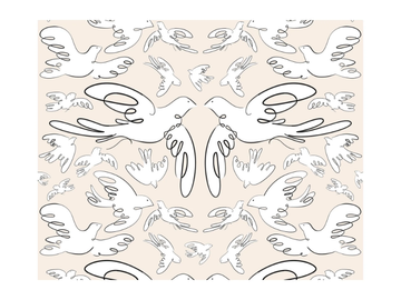 LE BAISER - Panoramic wallpaper by PaperMint - view 3