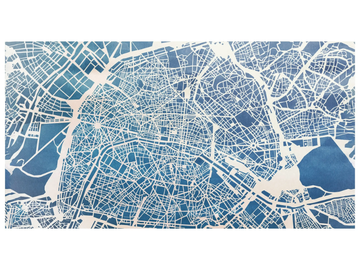 PLAN DE PARIS - Panoramic wallpaper by PaperMint - view 3