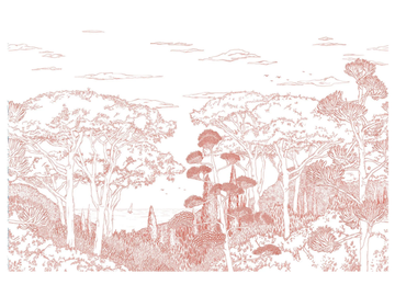 TOSCANE LINE - Panoramic wallpaper by PaperMint - view 3