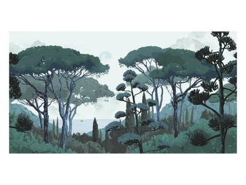 TOSCANE - Panoramic wallpaper by PaperMint - view 3