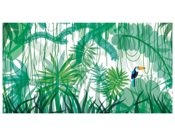 TOUCAN - Panoramic wallpaper by PaperMint - view 3