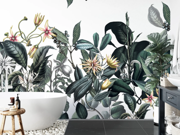 CALI FLORAL - Panoramic wallpaper by PaperMint - view 2