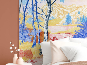 CASCADE - Panoramic wallpaper by PaperMint - view 2