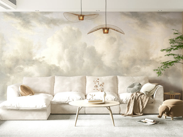 CIEL DE COTON - Panoramic wallpaper by PaperMint - view 2