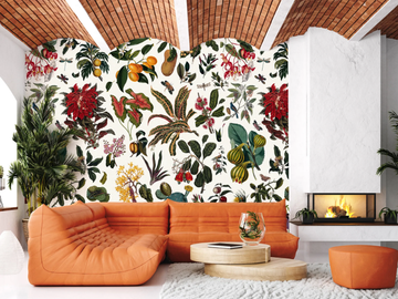 FLEURS D'ANTAN - Panoramic wallpaper by PaperMint - view 2