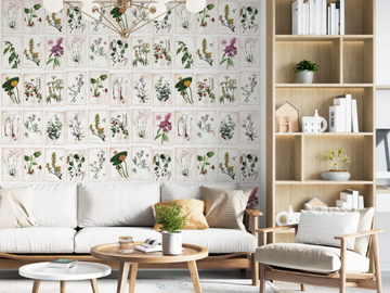 FLEURS SAUVAGES - Panoramic wallpaper by PaperMint - view 2