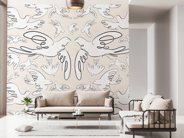 LE BAISER - Panoramic wallpaper by PaperMint - view 2
