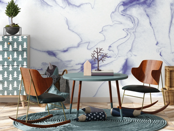 MARBLED INK - Panoramic wallpaper by PaperMint - view 2