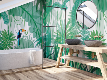 TOUCAN - Panoramic wallpaper by PaperMint - view 2