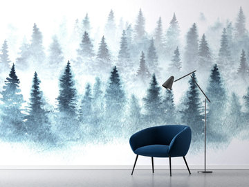 WINTER FOREST - Panoramic wallpaper by PaperMint - view 2
