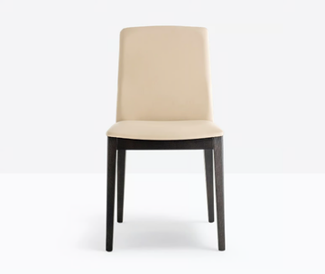 ALLURE 735 - Upholstered wooden chair by Pedrali - view 3