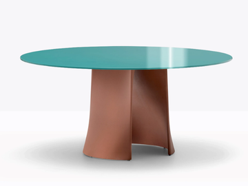 ANEMOS - Round cement living room table by Pedrali - view 3