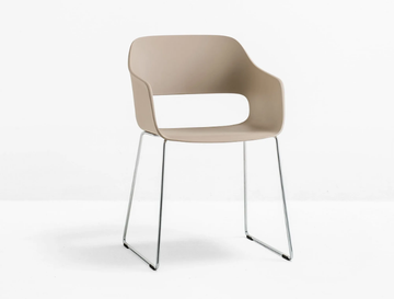 BABILA 2745 - Sled base technopolymer chair by Pedrali - view 2