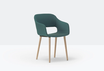 BABILA 2756 - Upholstered fabric chair with armrests by Pedrali - view 3