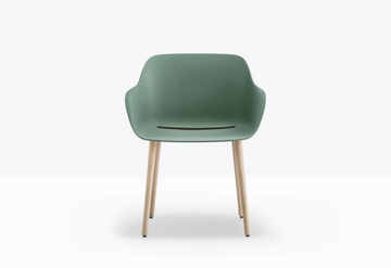 BABILA XL 2754 - Polypropylene easy chair with armrests by Pedrali - view 3