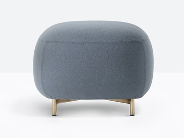 BUDDY 210 - Upholstered square fabric pouf by Pedrali - view 2