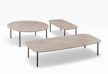 BUDDY BDTD_79 - Low round laminate coffee table by Pedrali - view 3