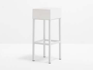 CUBE 1400 - Upholstered stool by Pedrali - view 2
