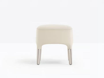 ESTER 693 - Upholstered rectangular pouf by Pedrali - view 2