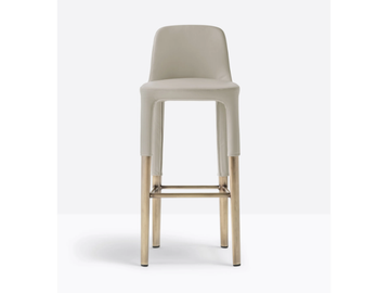 ESTER 698 - High stool with footrest by Pedrali - view 2
