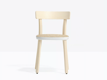 FOLK 2920 - Ash chair with cane seat by Pedrali - view 2