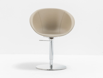 GLISS 940/F - Tanned leather chair by Pedrali - view 2
