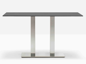 INOX 4462 - Rectangular contract table by Pedrali - view 2