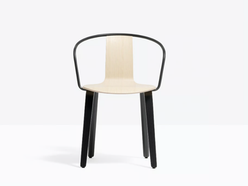 JAMAICA 2915 - Multi-layer wood chair with armrests by Pedrali - view 2