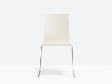 KUADRA 1158 - Sled base plastic chair by Pedrali - view 2