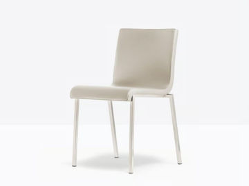 KUADRA XL 2481 - Upholstered chair by Pedrali - view 3