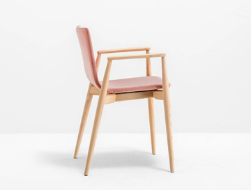 MALMÖ 296 - Upholstered fabric easy chair by Pedrali - view 3