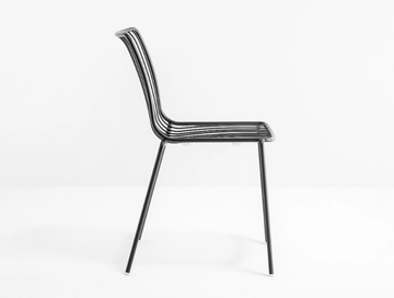 NOLITA 3651 - Stackable metal garden chair by Pedrali - view 3