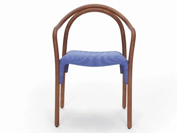 SOUL SOFT 3747 - Ash chair with integrated cushion by Pedrali - view 3