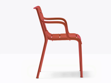SOUVENIR 555 - Polypropylene garden chair with armrests by Pedrali - view 3